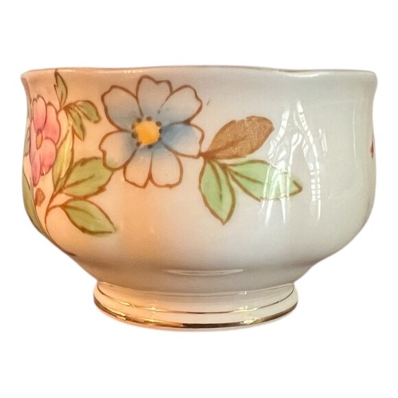 Royal Albert Bone China Sugar Bowls Bouquet Pattern Made In England Floral - Picture 3 of 6